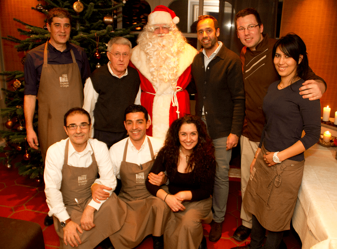 Santa Claus bei Casa Nova